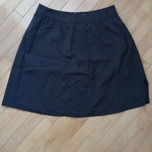 Retro HUGO BOSS Dark Grey Midi Skirt| US 10